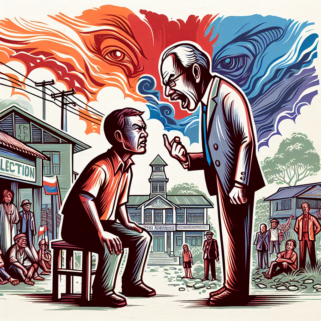 Primarul acuzat de snopit localnic în scandal electoral. 1 Primarul acuzat de snopit localnic in scandal electoral