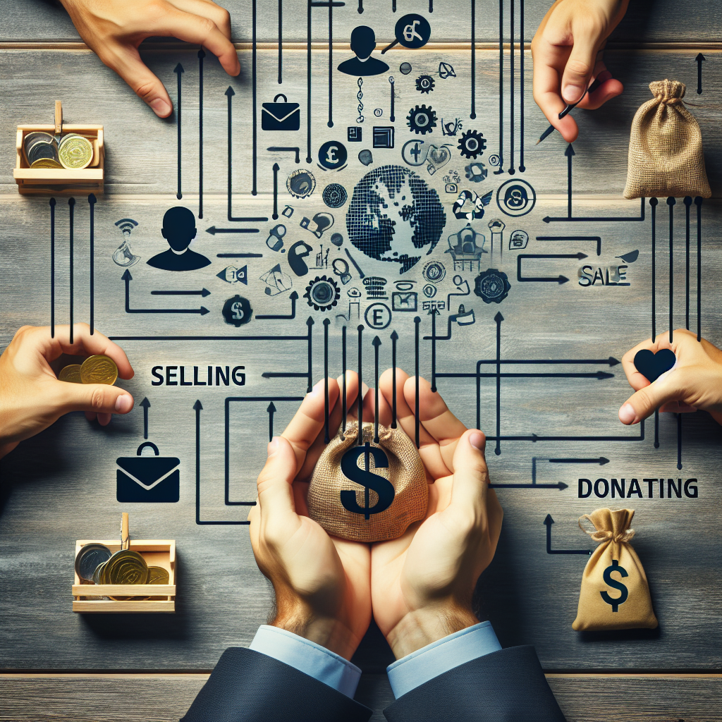 Sa vinzi sa faci schimb sau sa donezi