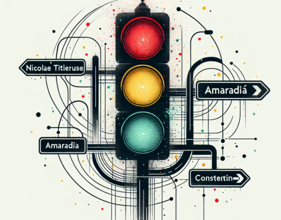 ATENTIE Semafor la intersectia Nicolae Titulescu Amaradia si Constantin Brancusi