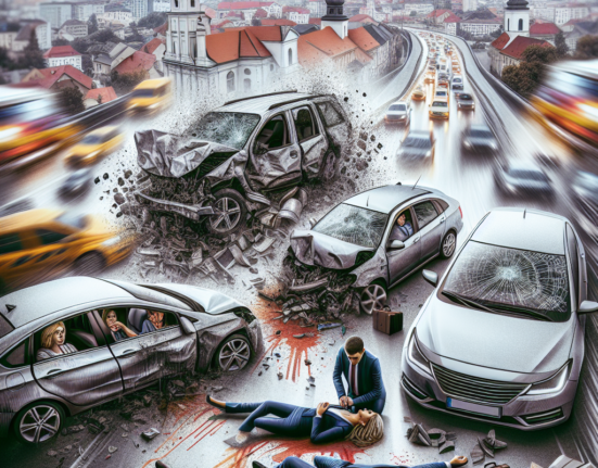 Accident grav in Alba Iulia 3 victime inclusiv un deputat. Patru masini distruse