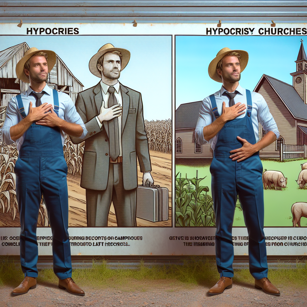 Ipocrizia lui Mircea Geoana Campanie prin ferme si biserici