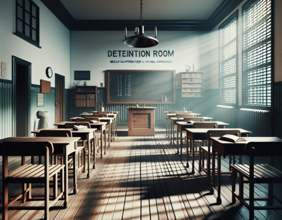 Sala de detentie introdusa in scolile din Romania