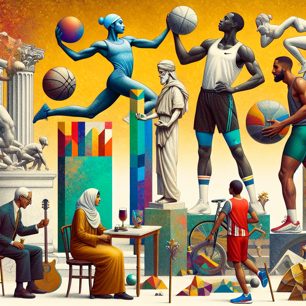 Sportivi colectioneaza obiecte de arta