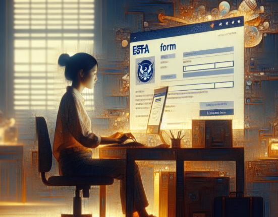 Trebuie sa completeze formularul ESTA online adecvat