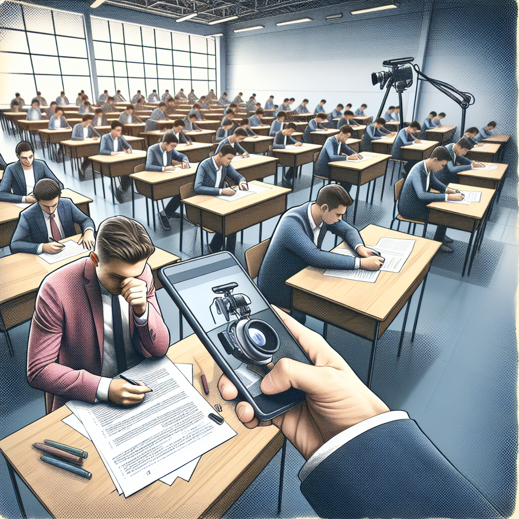 BAC 2024 Noi cazuri de frauda la examen. Elevul a fotografiat subiectele imediat ce a primit plicul