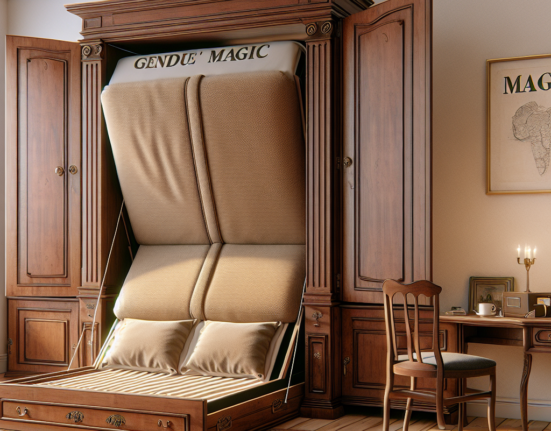 Magia patului rabatabil in dulap