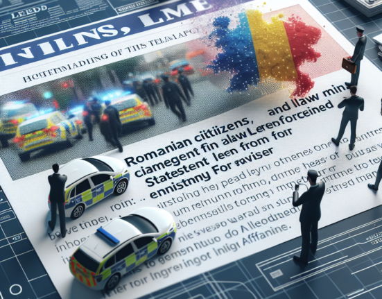 Romani retinuti dupa scandalul cu politistii in Leeds Anglia. Anuntul MAE