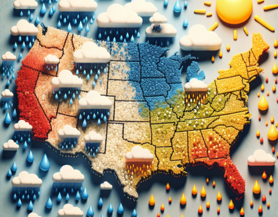 Alerta meteo Ploi in majoritatea tarii urmate de caldura