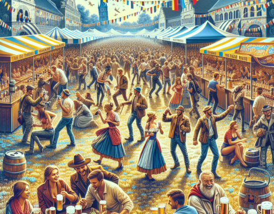 Distratie la Festivalul Berii din Targu Jiu