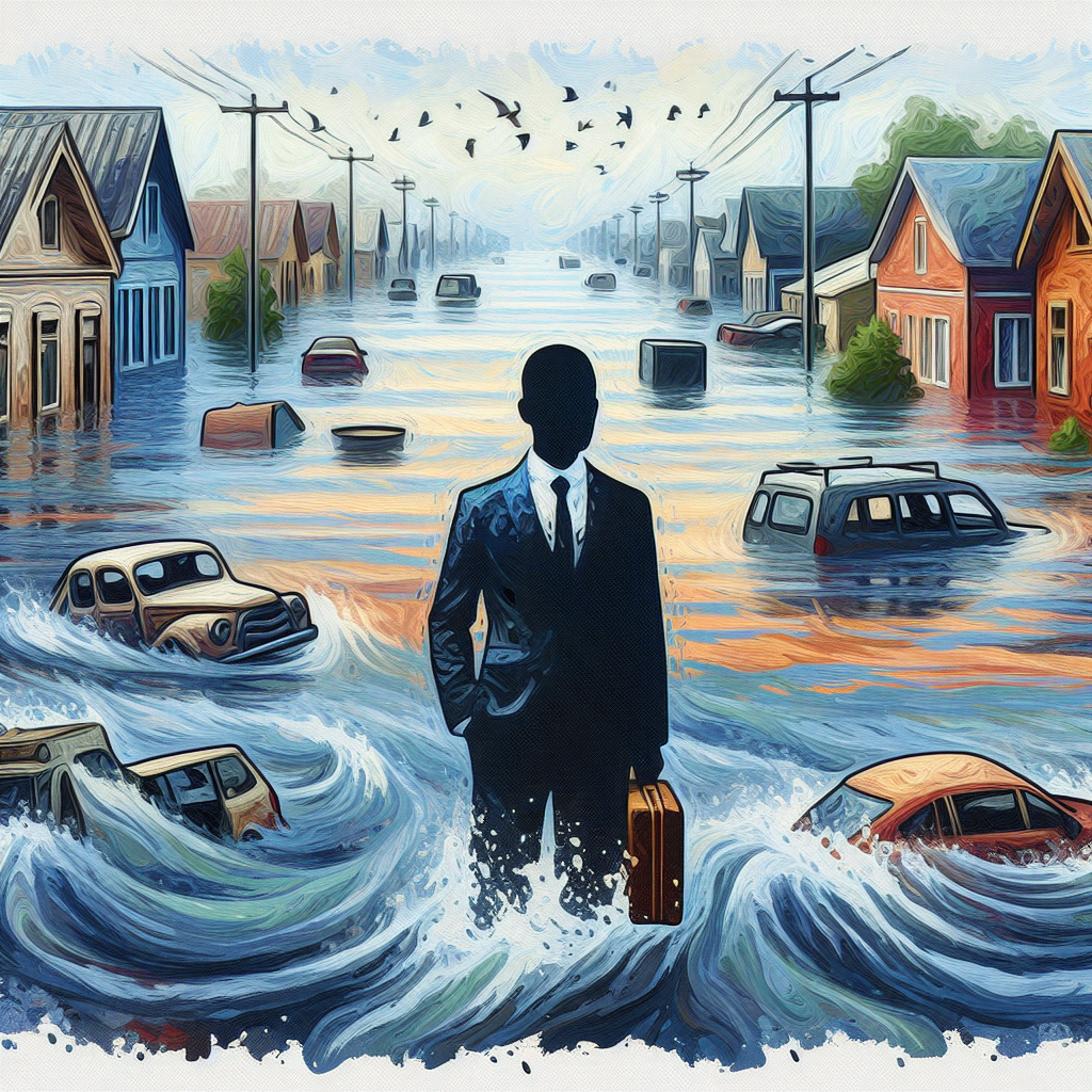 Inundatiile devastatoare de pe litoral. Ministrul Adrian Caciu