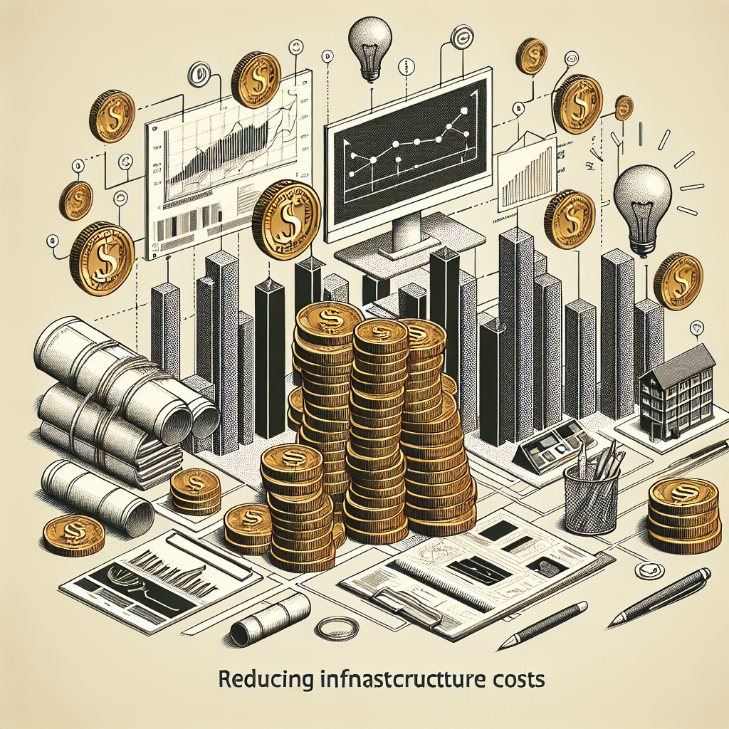 Pentru a reduce costurile lucrarilor de infrastructura necesare