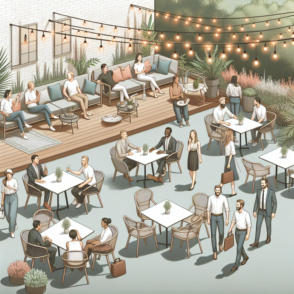 Cum sa ti amenajezi terasa pentru clienti atractivi