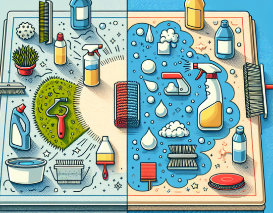 Metode eficiente de curatare a covoarelor naturale vs. comerciale