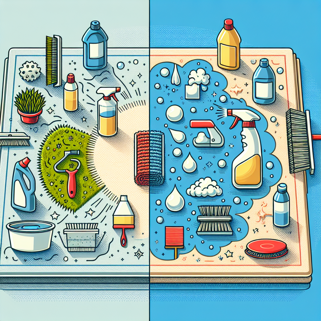 Metode eficiente de curatare a covoarelor naturale vs. comerciale