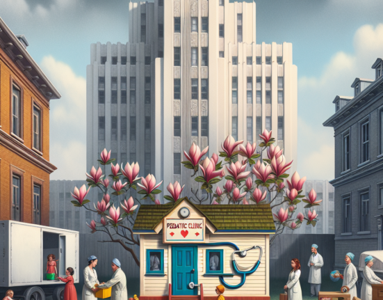 Pediatria de la Parc s a mutat in curtea Maternitatii Filantropia