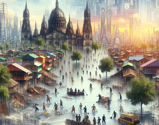 Risc de contaminare in Galati dupa inundatiile istorice