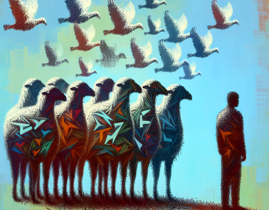 The answer is The flock and the traitor