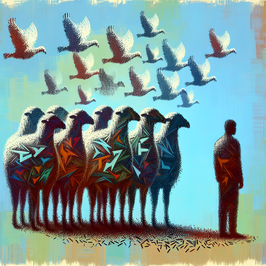 The answer is The flock and the traitor