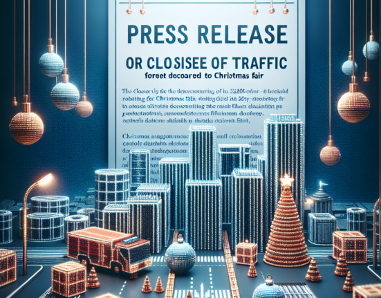 Comunicat inchidere circulatie pentru ornamentarea stradala Targul de Craciun Craiova 2024