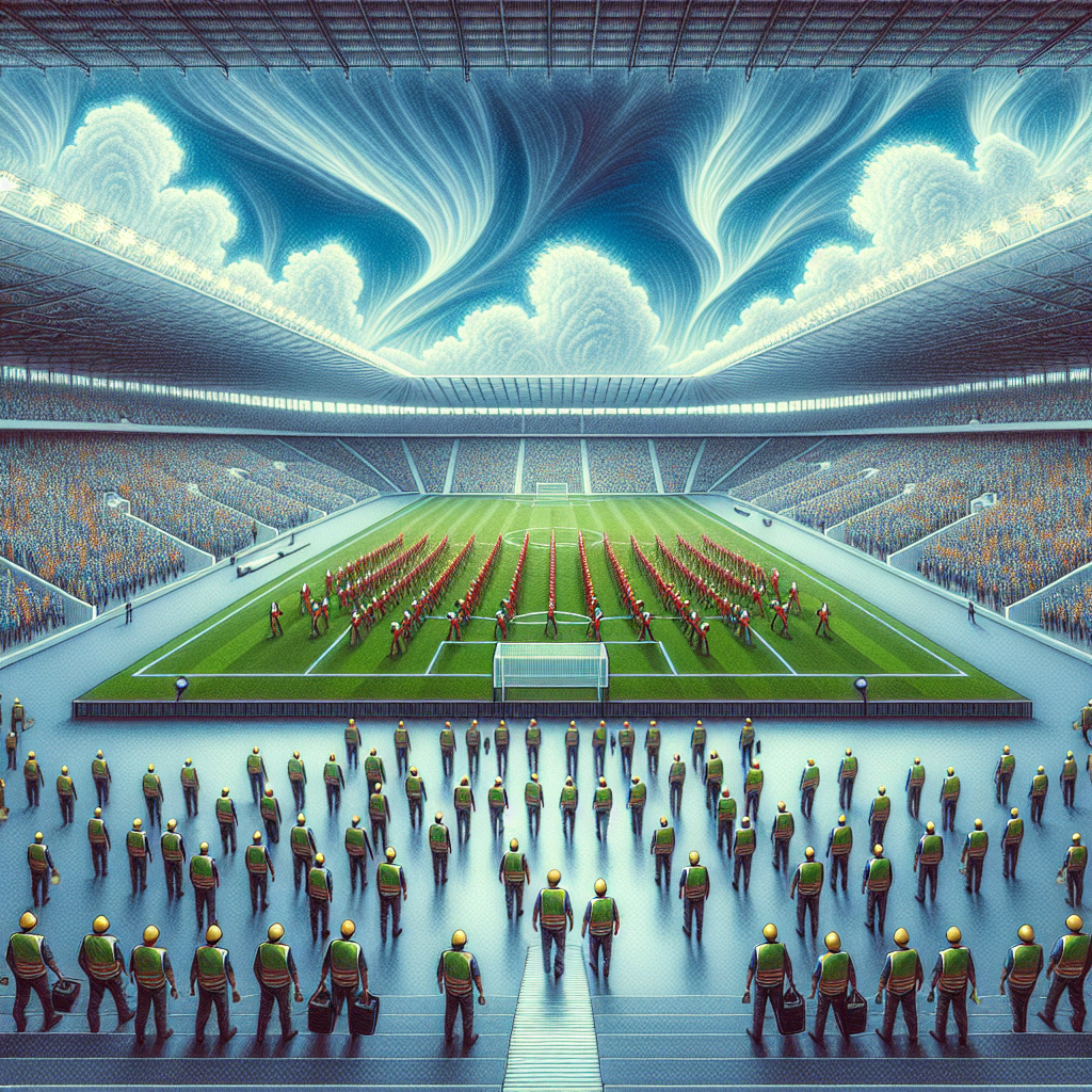 Control ITM la Arena Nationala 600 de lucratori fara forme legale