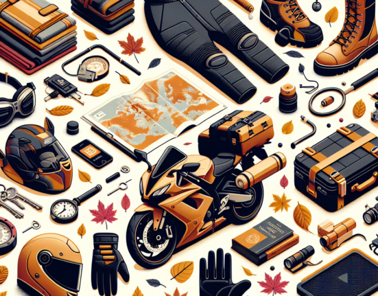 Cum sa te pregatesti eficient pentru calatoriile pe motocicleta in toamna