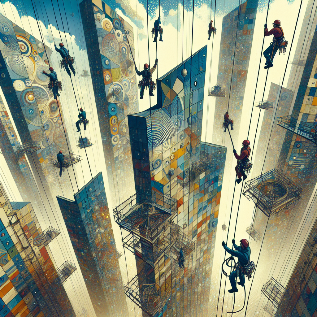 Serviciile de alpinism utilitar oferite de firma DENCOS