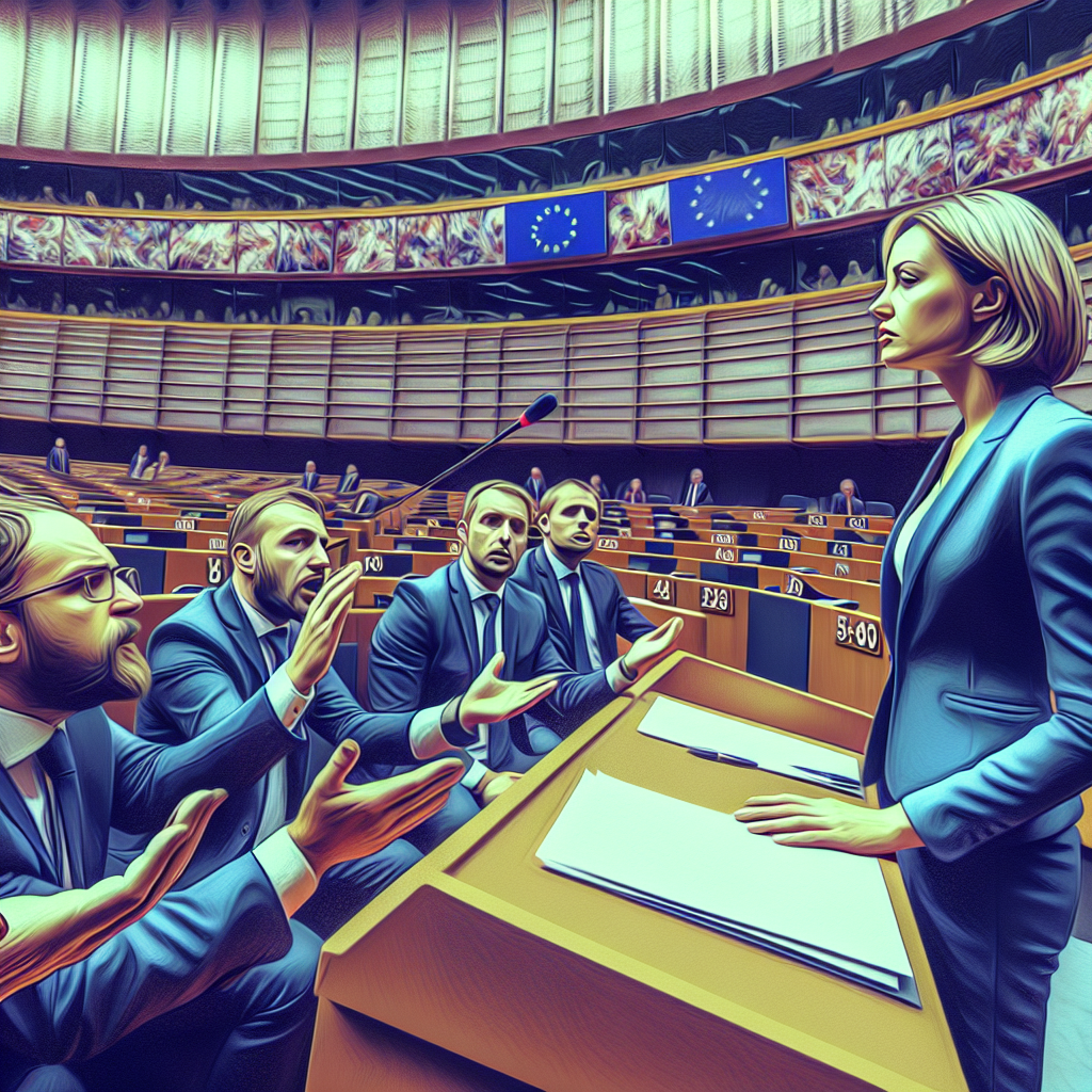 Ursula von der Leyen criticată dur în Parlamentul European 1 Ursula von der Leyen criticata dur in Parlamentul European