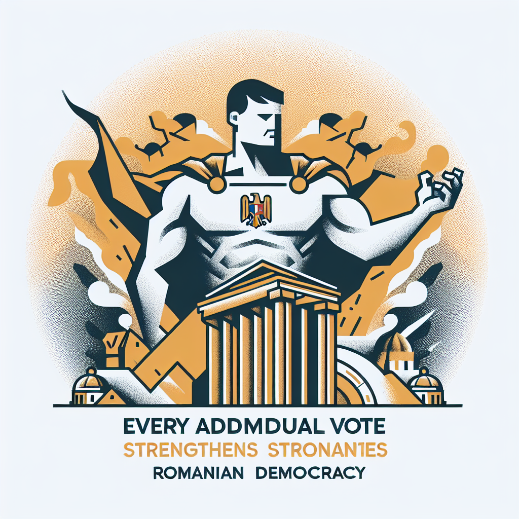 Fiecare vot in plus consolideaza democratia romaneasca