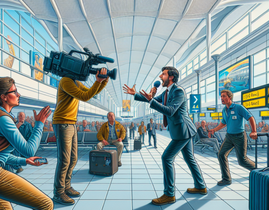 Sosoaca a facut spectacol pe aeroport la Bruxelles