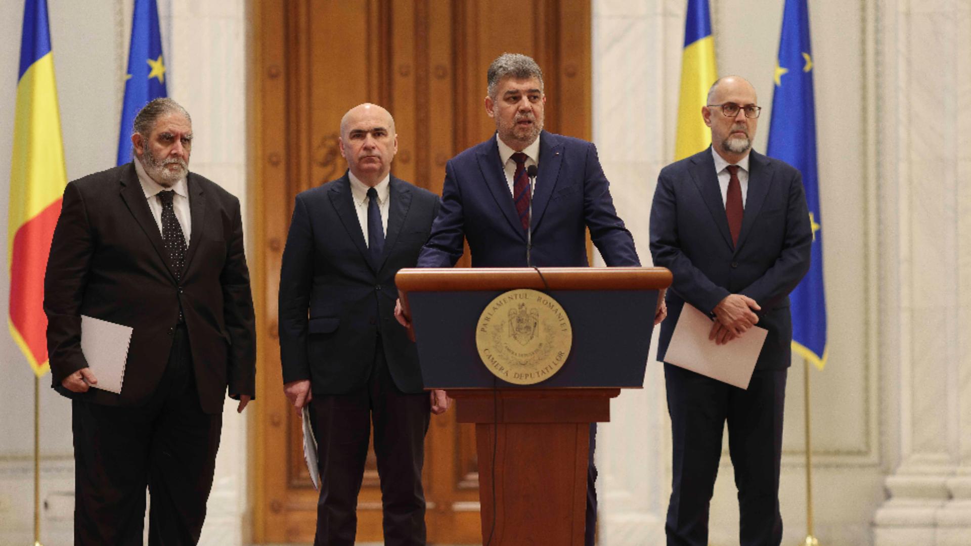 Discutii noi in Coalitie privind ordonanta trenulet Masuri soc Ce venituri vor fi inghetate de la 1 ianuarie 2025