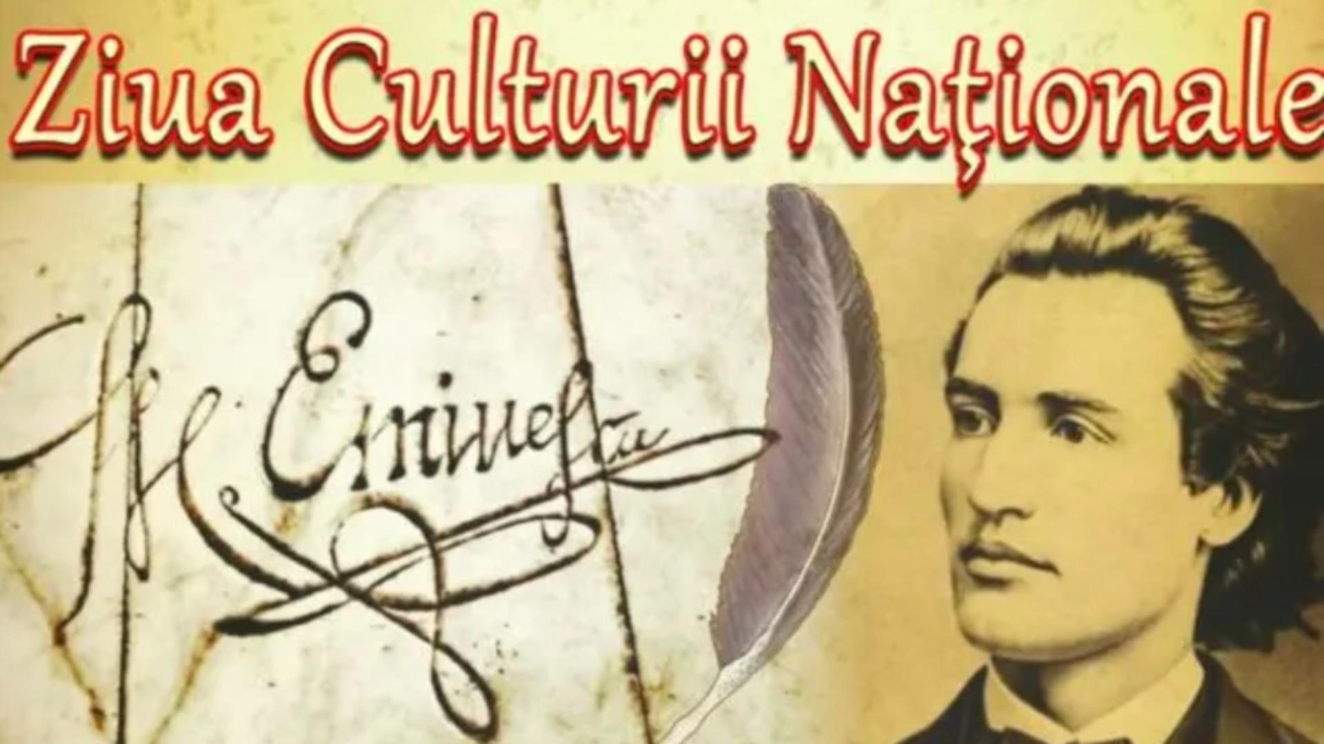 15 ianuarie Ziua Culturii Nationale spectacole si intrare gratuita la muzee