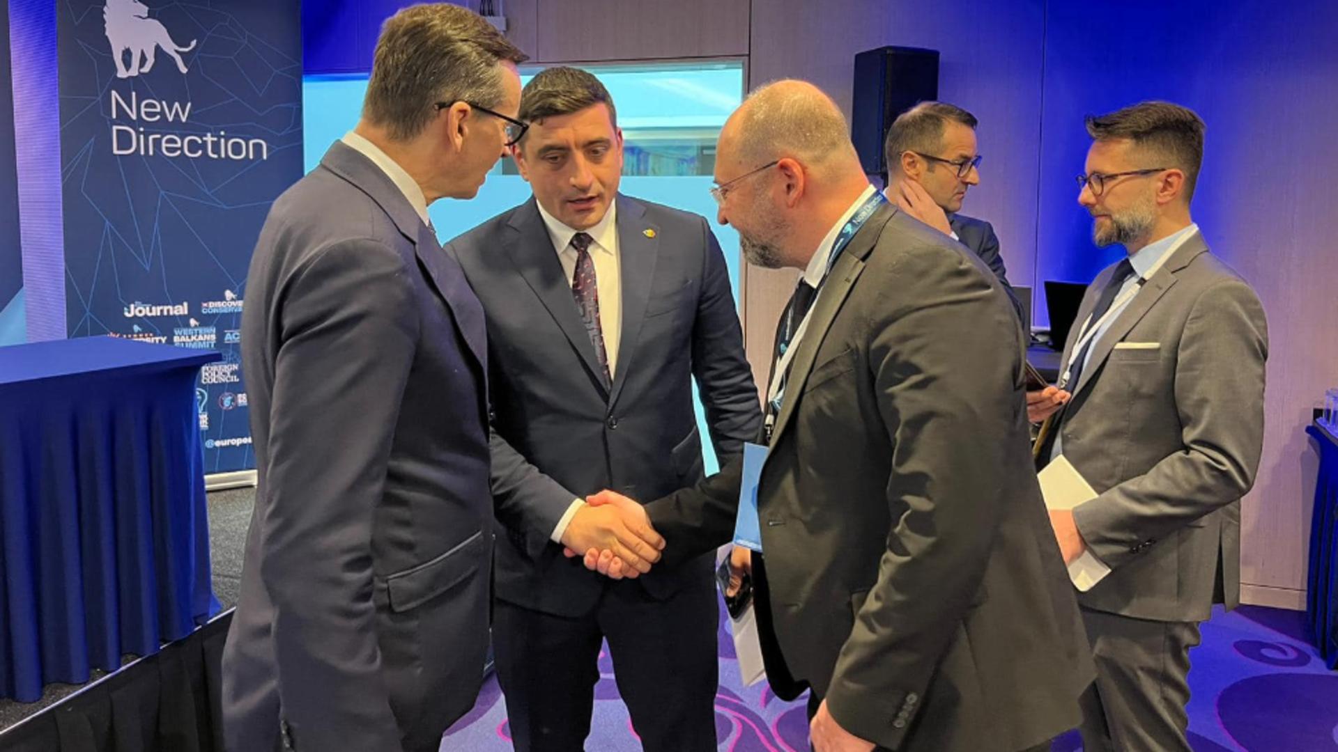 George Simion locotenentul Giorgiei Meloni in Europa Liderul AUR vicepresedinte ECR