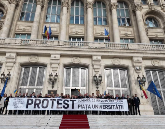 Pregatiri pentru marele protest de sustinere a presedintelui ales Calin Georgescu
