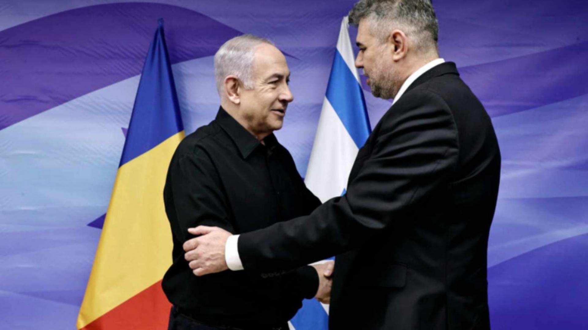 Premierul Marcel Ciolacu anunță pregătirea reuniunii comune a guvernelor România-Israel. 1 Premierul Marcel Ciolacu anunta pregatirea reuniunii comune a guvernelor Romania Israel