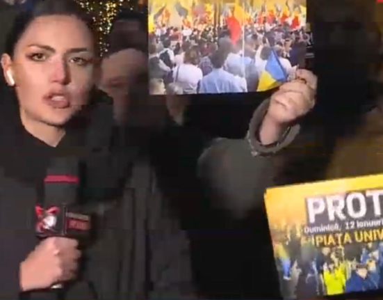 Romanii cer demisia guvernului nelegitim Protest la premier