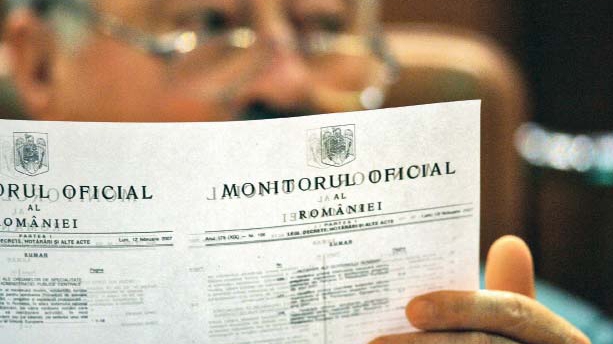 Este oficial Decizia CCR despre vacantarea functiei prezidentiale publicata in Monitorul Oficial