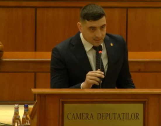 George Simion lider suveranist discurs magistral in Parlament