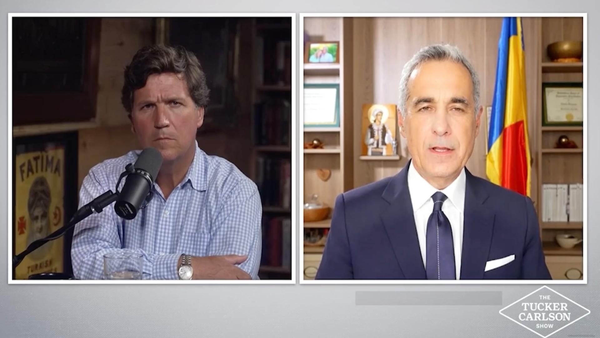 Calin Georgescu expune hidra care a furat votul interviu cu Tucker Carlson Editie speciala Culisele Statului Paralel ora 2000