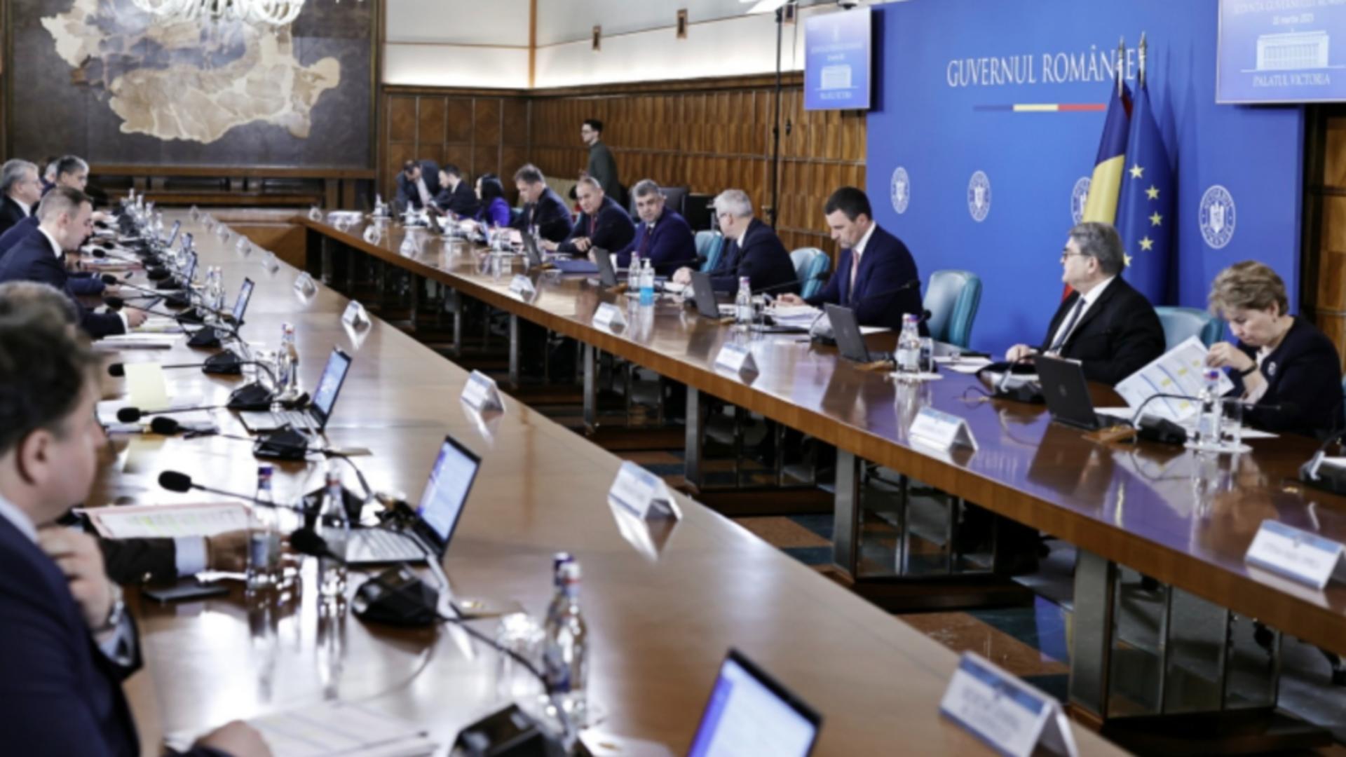 Ședință la Guvern: decizii importante pentru români 1 Sedinta la Guvern decizii importante pentru romani