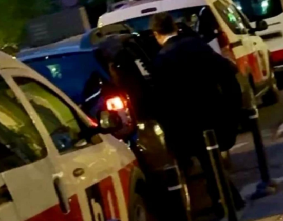 Tupeu urias Nicusor Dan foloseste masina Primariei in campanie