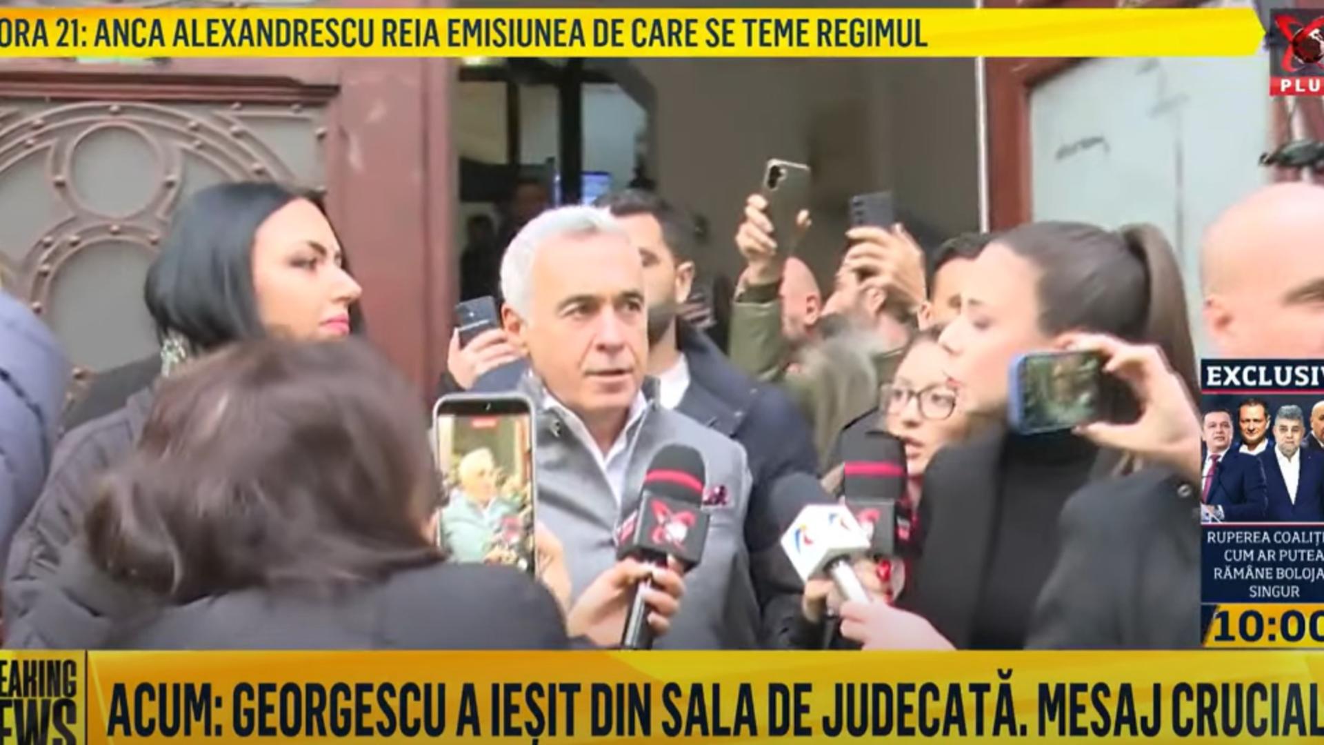 Calin Georgescu dovada preferintei pentru Televiziunea Poporului VIDEO