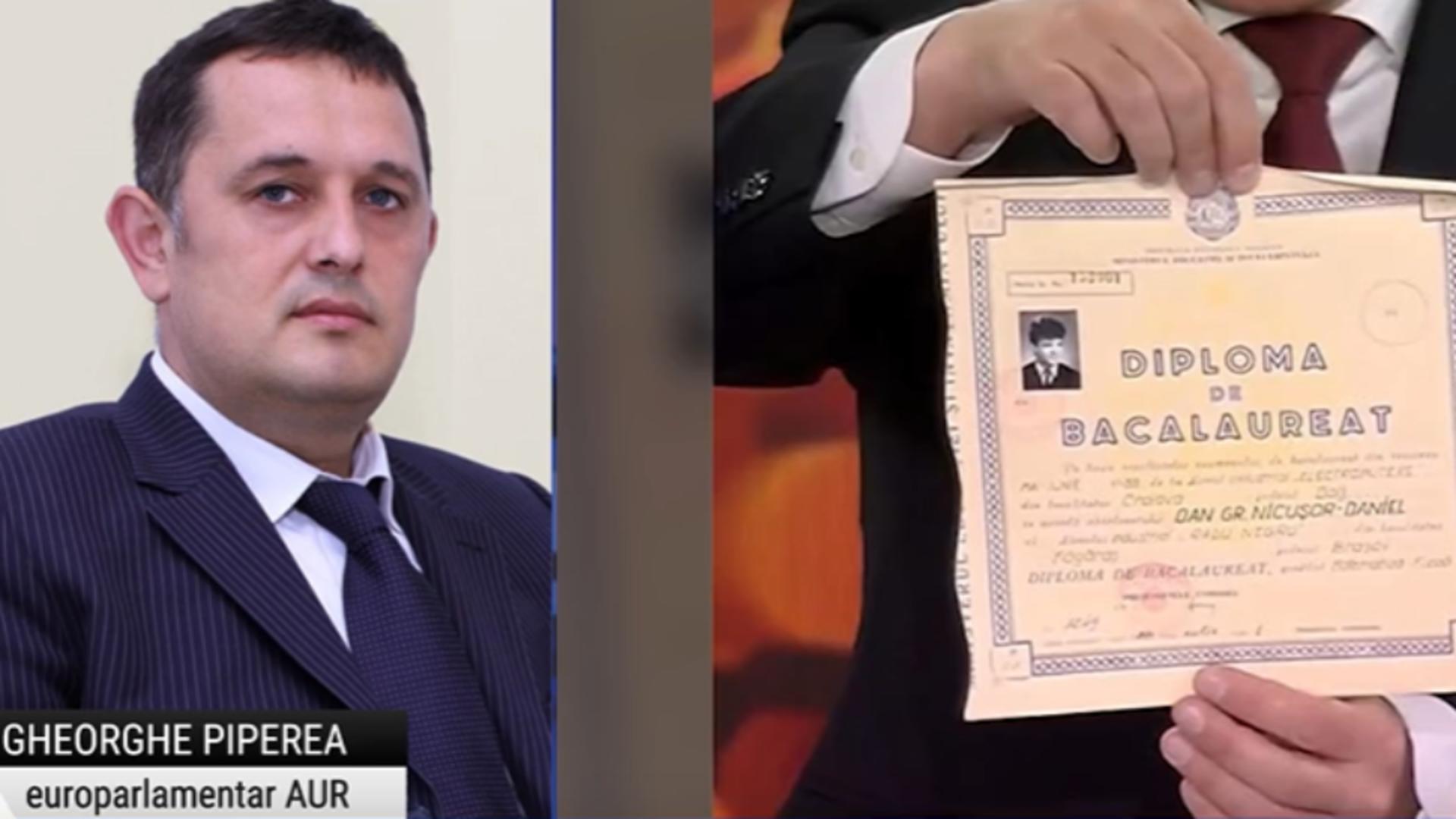 Gheorghe Piperea acuzatii soc la Nicusor Dan A facut un masterat