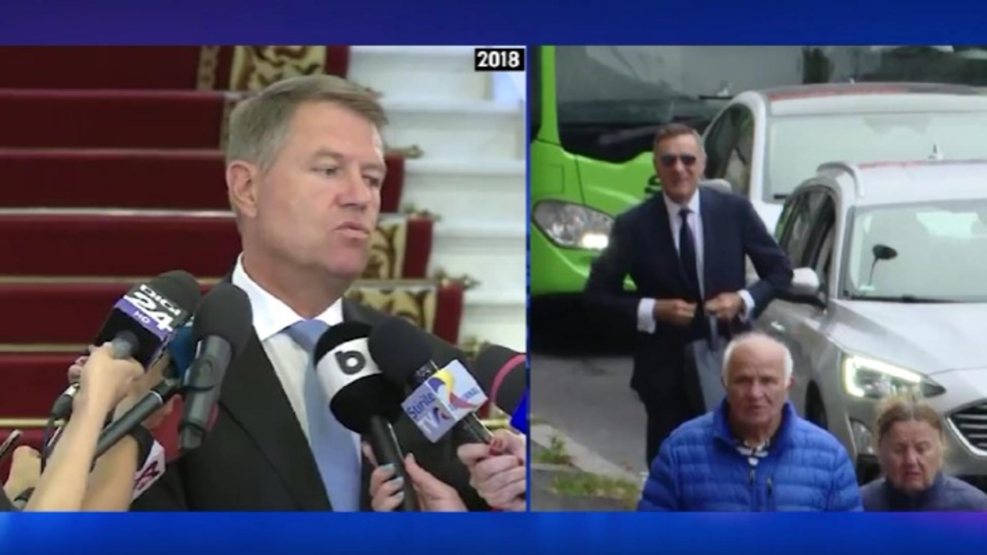 Traian Băsescu: „Am preluat Statul Paralel de la PSD!” Klaus Iohannis: „Eu sunt Statul!” 1 Traian Basescu Am preluat Statul Paralel de la PSD Klaus Iohannis Eu sunt Statul