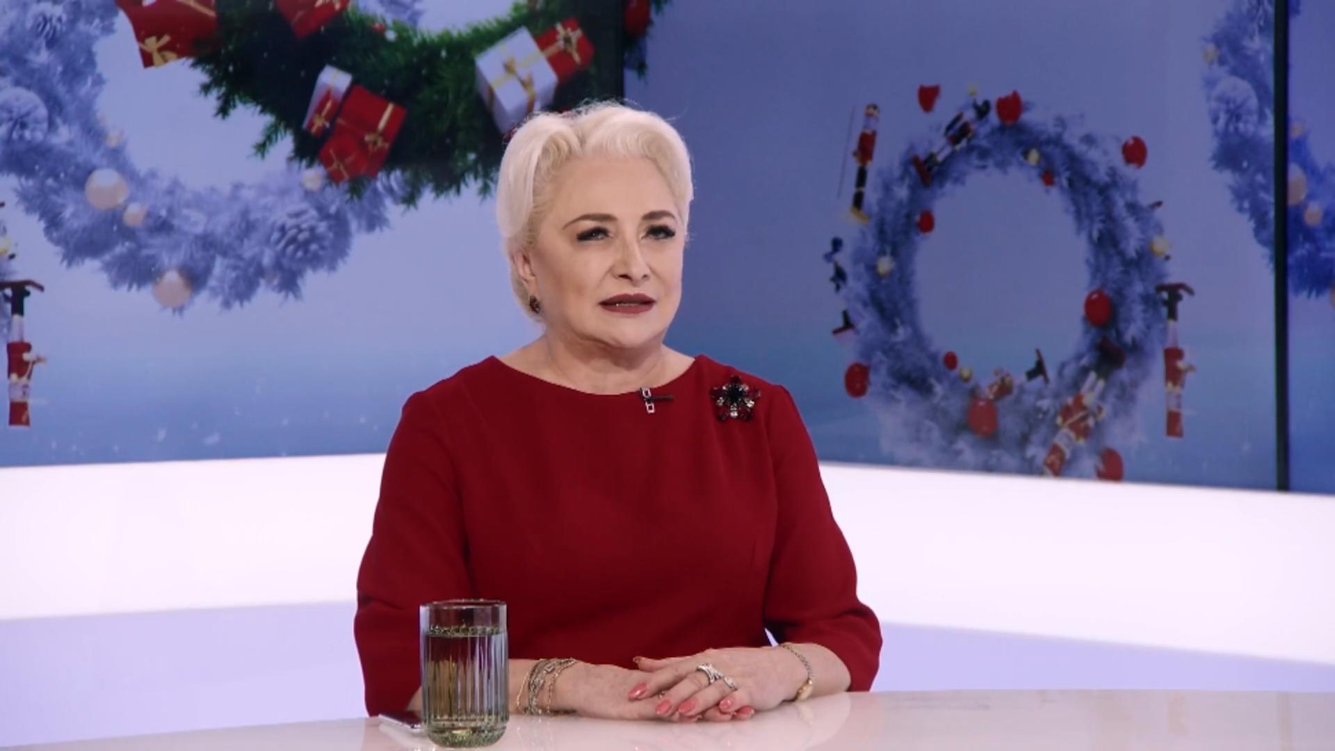 Viorica Dancila interviu special de Craciun la TV Poporului