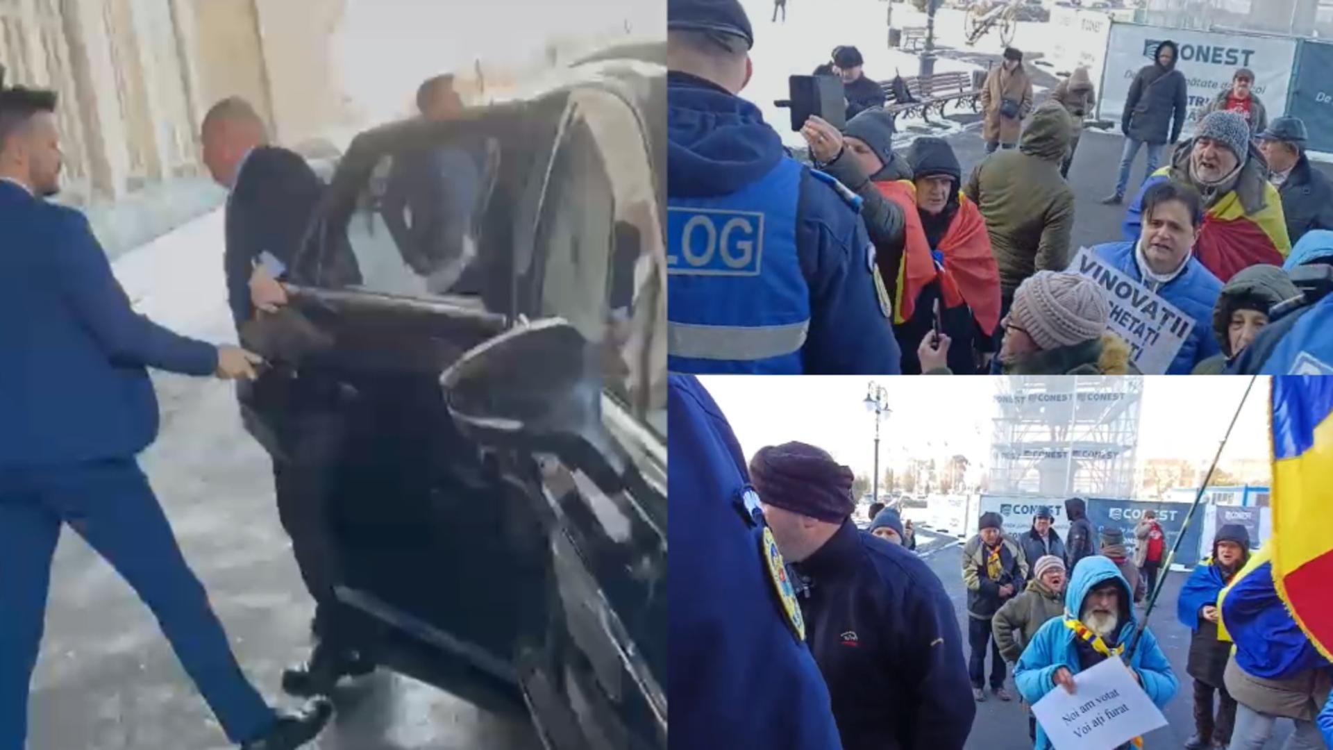 Bolojan huiduit de zeci de persoane la Iasi Oamenii au strigat Iesi afara javra ordinar