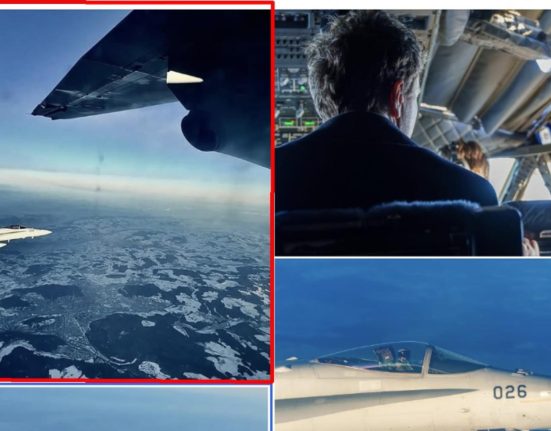 Escorta aeriana blocata pentru fotografii de mii de euro