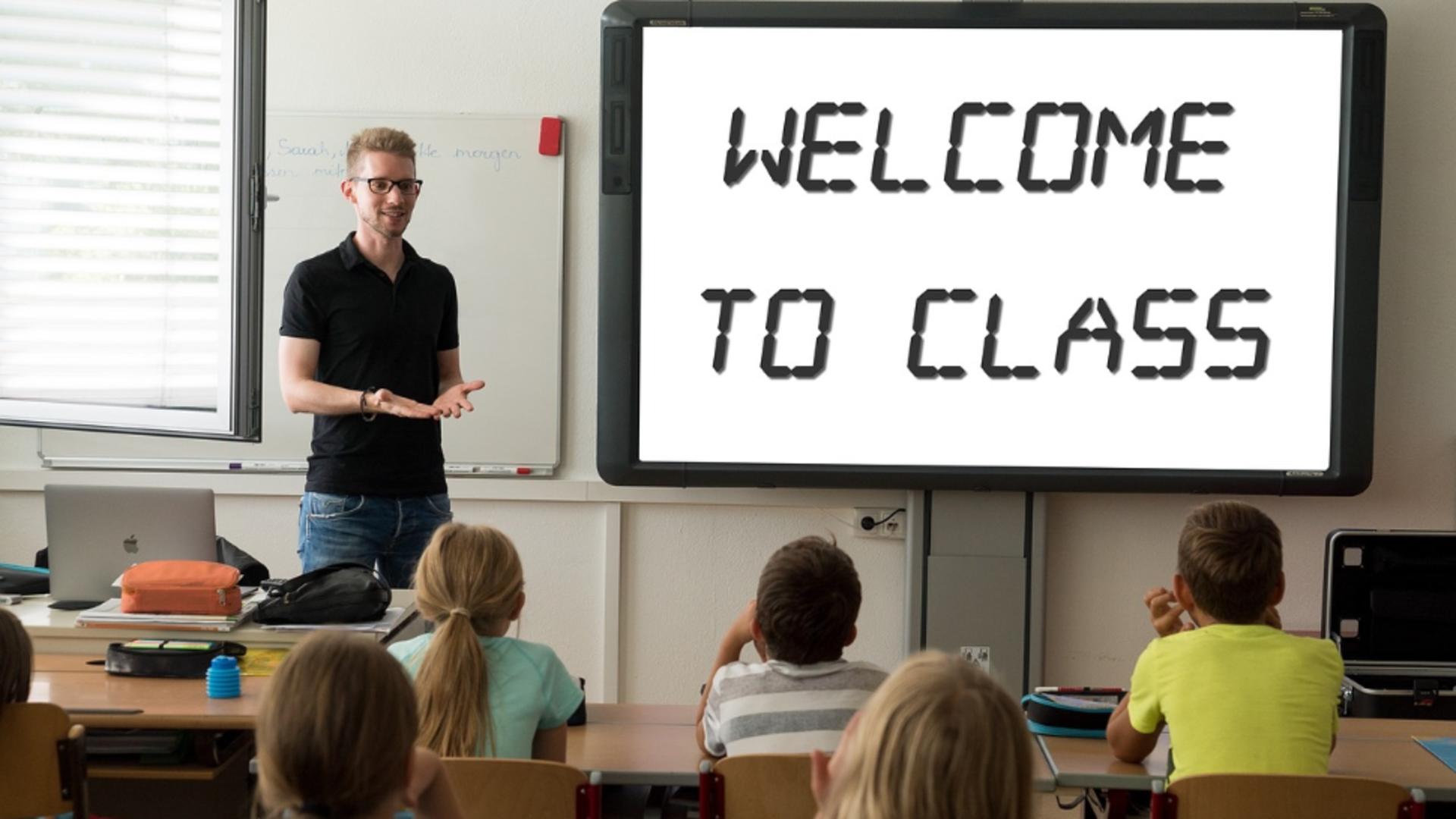 Mesaj pentru elevi Joi toti la scoala