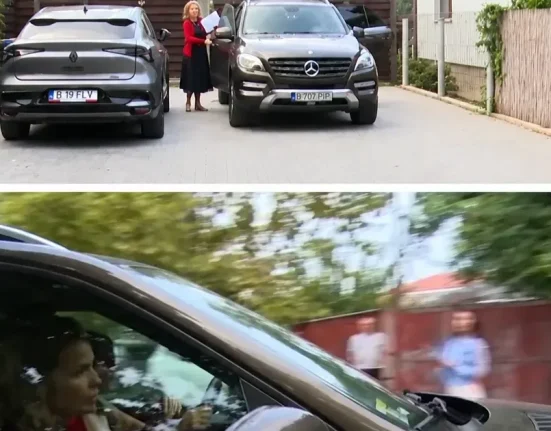 Cristela Georgescu a plecat de urgență de acasă după reținerea soțului