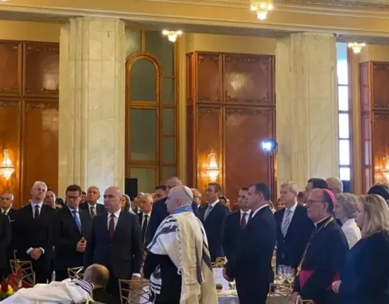 Ilie Bolojan, cu Simina Tănăsescu după întâlnirea secretă din biroul șefului Senatului