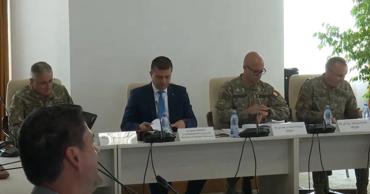 Scandalul generalilor la audierea lui Miruță. PSD cere explicații, reacția MApN